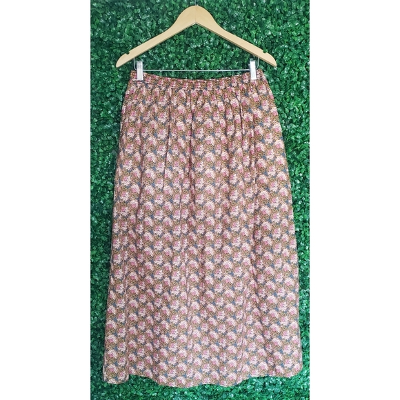 12. J.Crew Collection side-slit maxi skirt in Ratti® prism floral - Picture 7 of 9